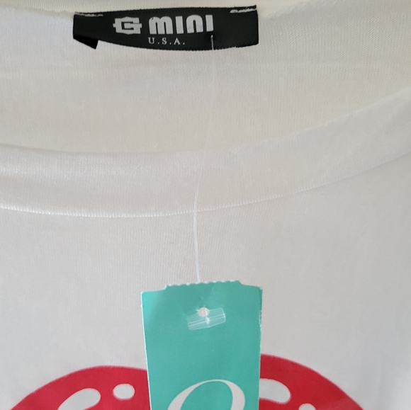 G MINI ROLLING STONES  MEDIUM SHIRT WITH A TIE ON THE SIDES - Picture 6 of 7